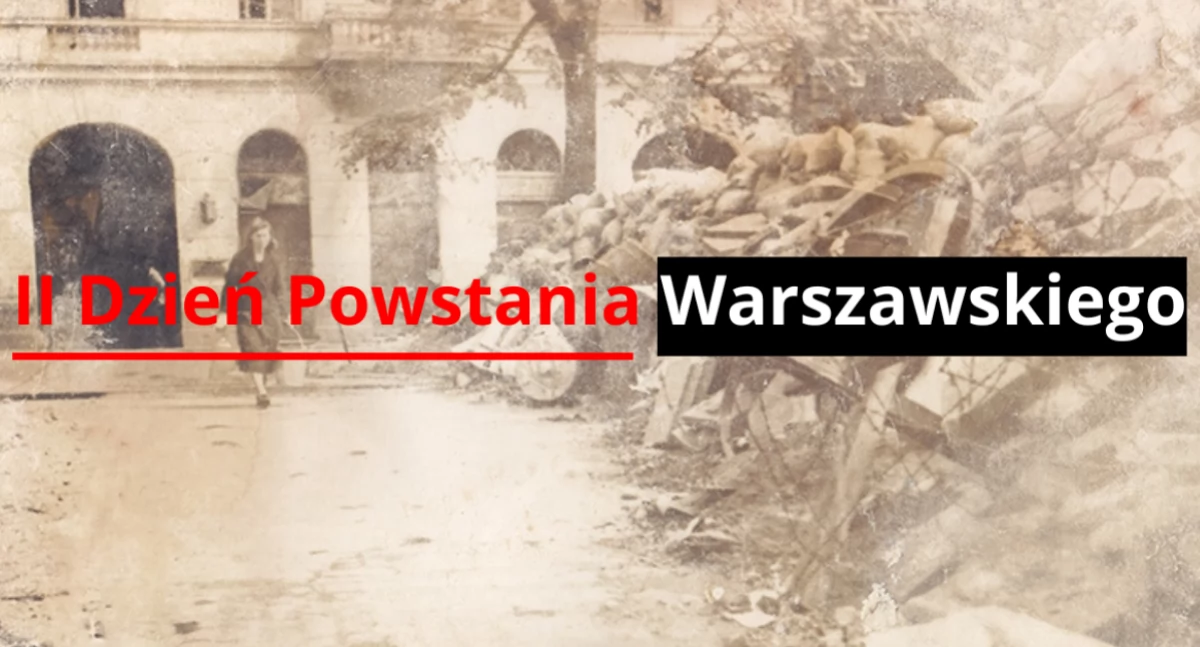 Historia, Powstanie Warszawskie sierpnia drugi dzień robiły oddziały powstańcze - zdjęcie, fotografia