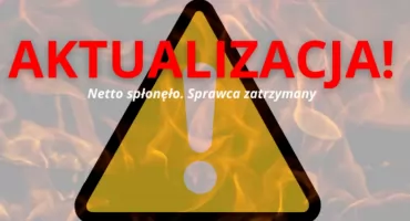 AKTUALIZACJA: pożar sklepu Netto pod Warszawą. Sprawca złapany!