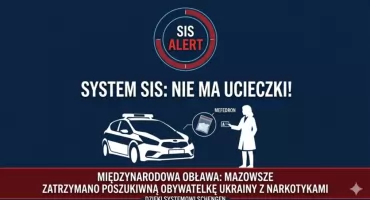 Nerwowy postój w Stefanowie. Wpadła dzięki systemowi SIS i... mefedronowi