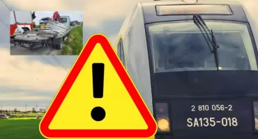 ZDERZENIE NA PRZEJEŹDZIE KOLEJOWYM! To w Bronowie Zalesiu