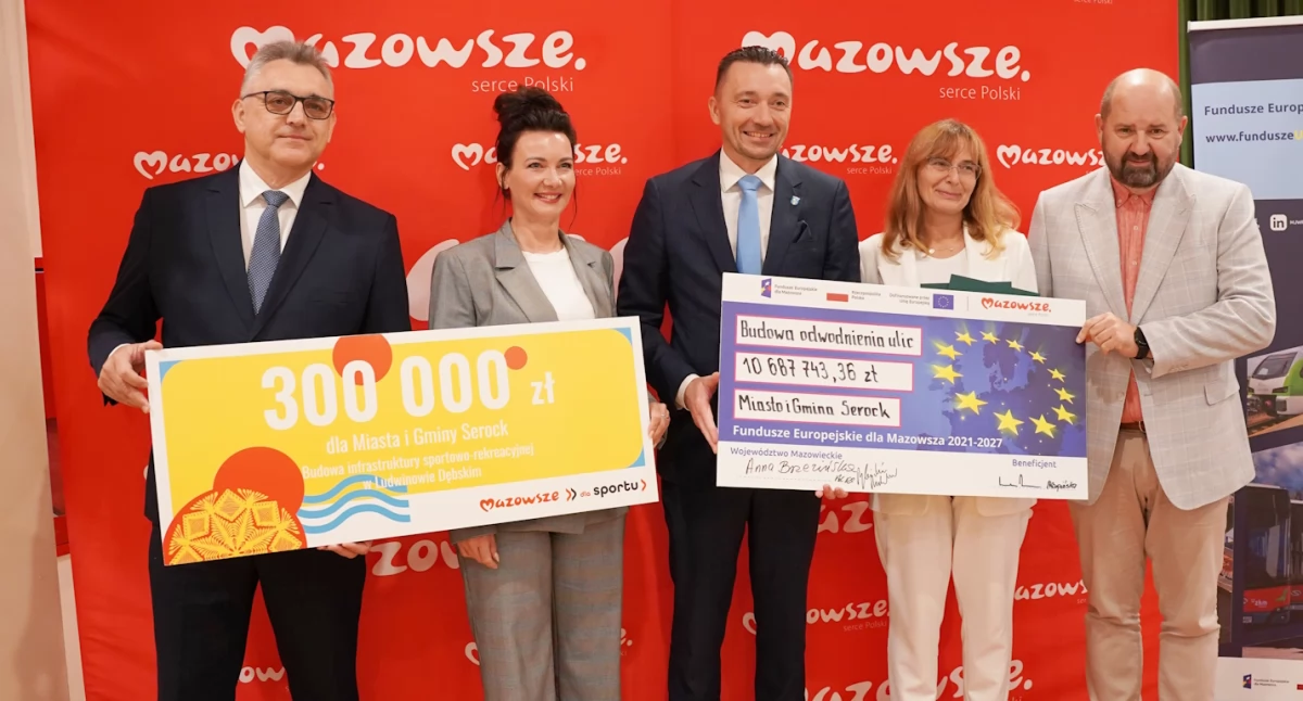 Powstanie zbiornik rekreacyjny w Serocku i nowa infrastruktura sportowo – rekreacyjna w Ludwinowie Dębskim