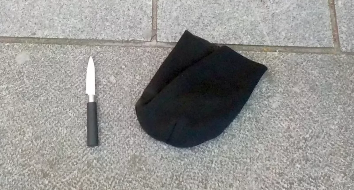 Nożownik na Starym Mieście. Mogło skończyć się tragicznie!