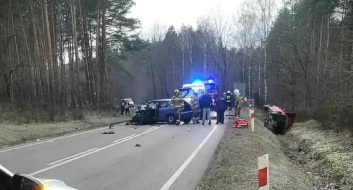 UWAGA! Poważny wypadek w miejscowości Baczki