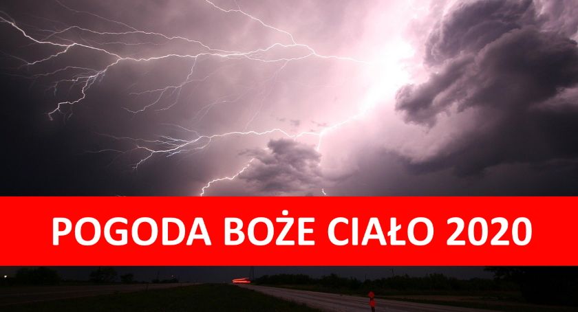 pogoda boże ciało 2020