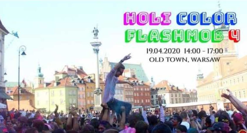 Holi Color Flashmob 4 - Warsaw 2020.