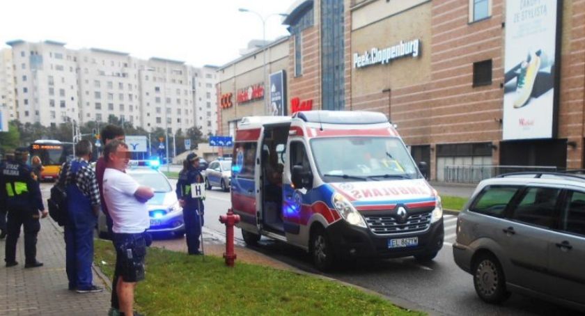 Zderzenie w centrum Warszawy. Dziecko najadło się strachu...