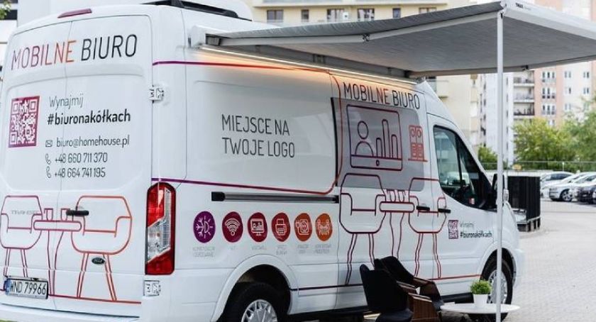 Pierwszy tego typu projekt - biuro w samochodzie! 