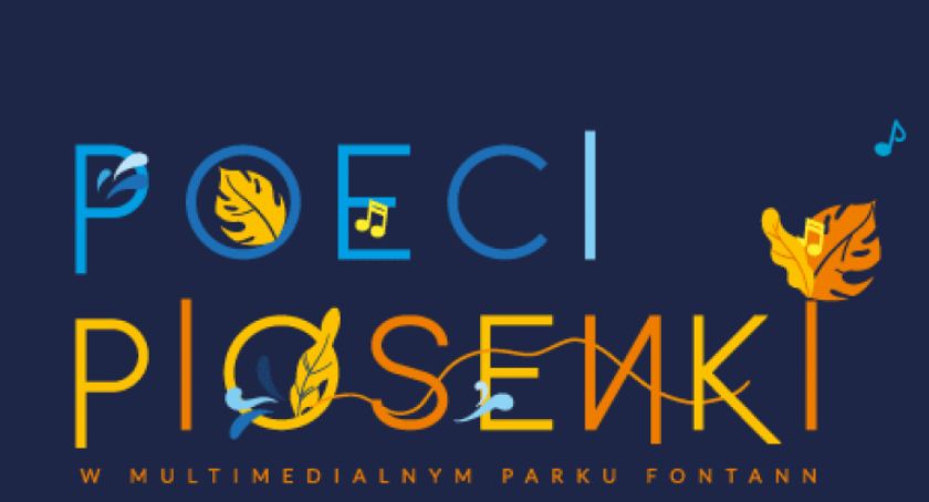 Poeci Piosenki w Multimedialnym Parku Fontann w Warszawie.