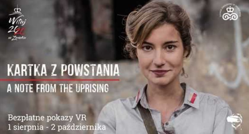 Kartka z Powstania – pokazy VR - ZAPRASZAMY!