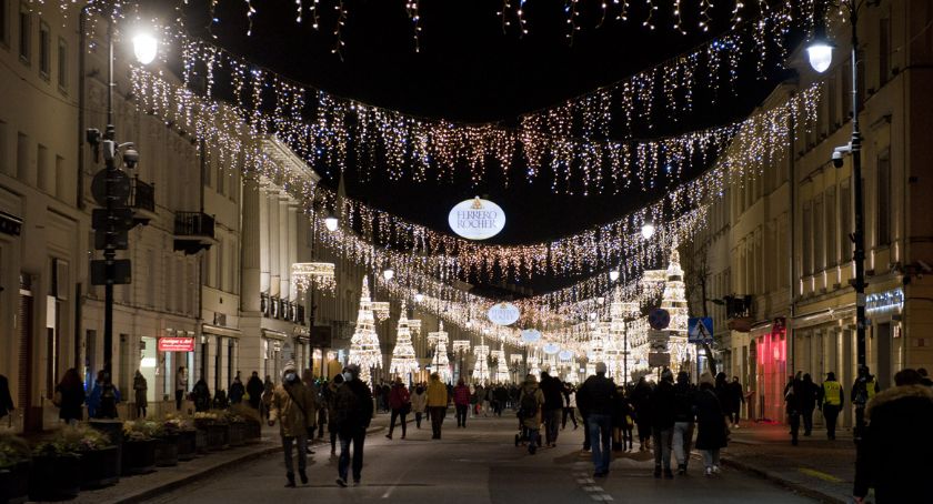 Warszawskie iluminacje świąteczne, fot.Paweł Malaczewski