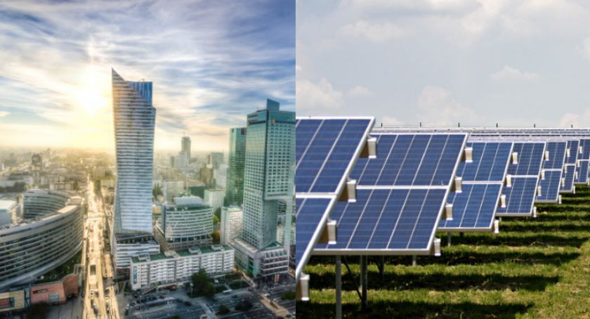Elektrownie słoneczne na warszawskie dachy 