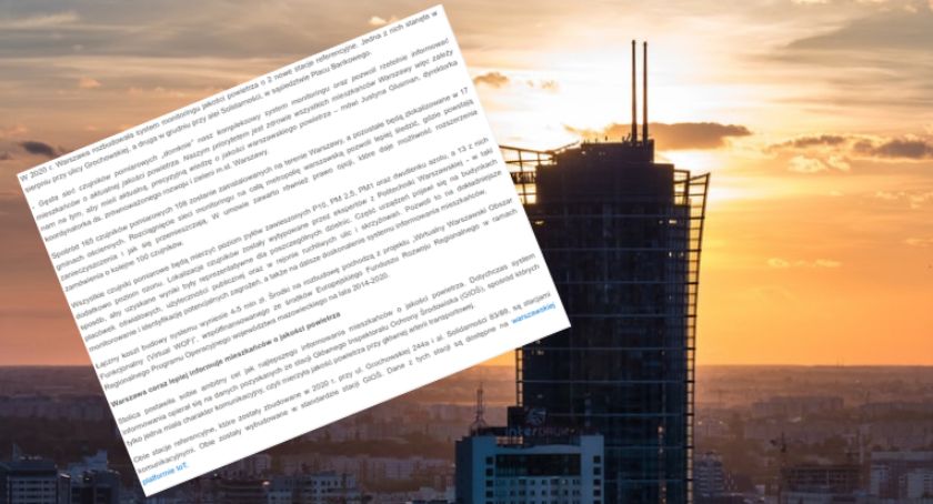 Kolejna rozbudowa systemu monitoringu powietrza! 