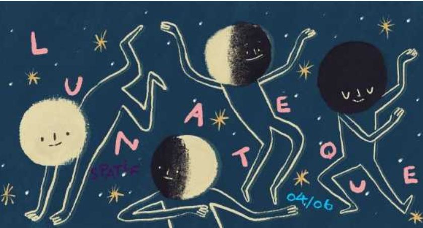 Plakat imprezy Lunateque 