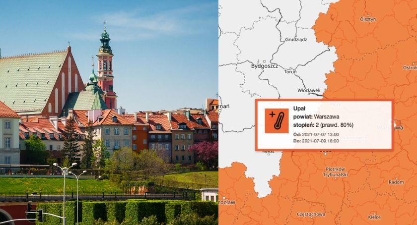 Prognoza pogody w Warszawie