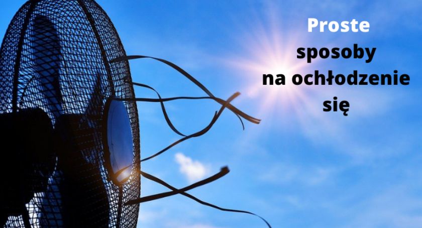 Lato 2021 - niebo, wiatrak - sposoby na ochłodzenie się!