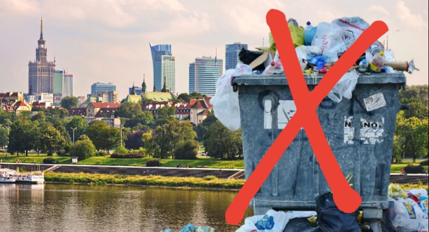 Warszawa w śmieciach