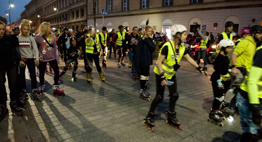 Nightskating w Warszawie 
