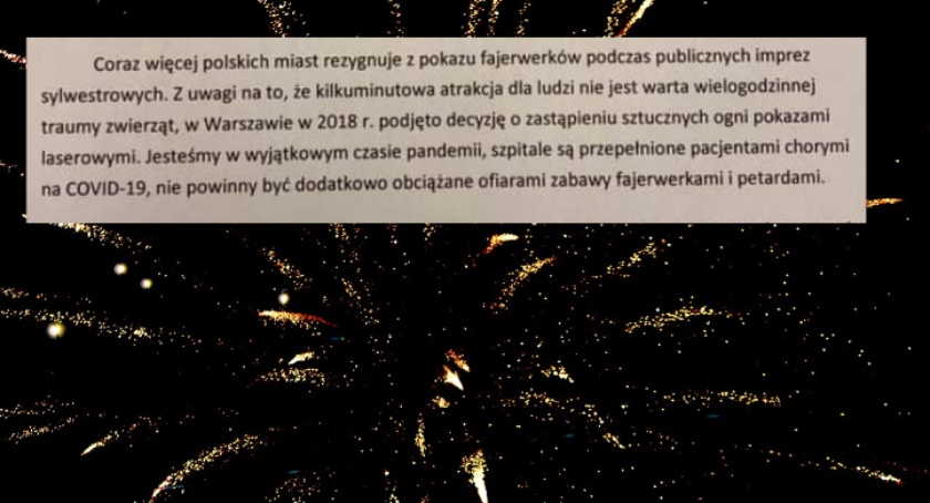 Sylwester bez fajerwerek