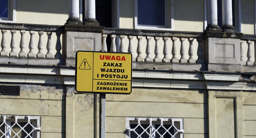 zdjęcie Mariensztat się wali 