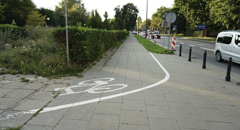 zdjęcie Ścieżka rowerowa na Browarnej