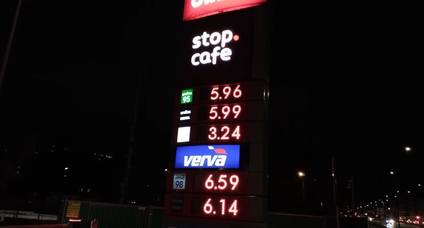 zdjęcie stacja benzynowa 