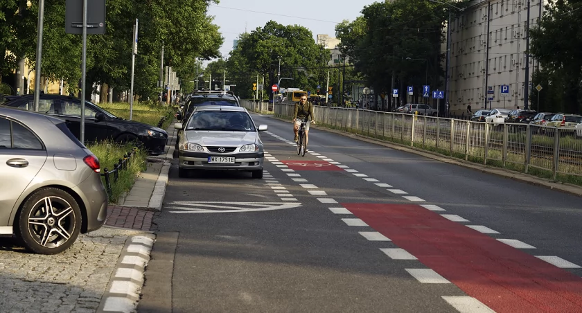 zdjęcie Kontr pasy dla rowerzystów 