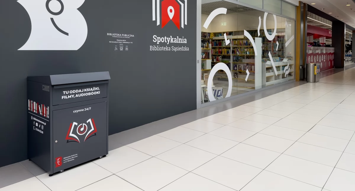 Publikacje - książki - felietony, Zwrot książek nigdy łatwiejszy! Zobaczcie Galerii Bemowo! - zdjęcie, fotografia