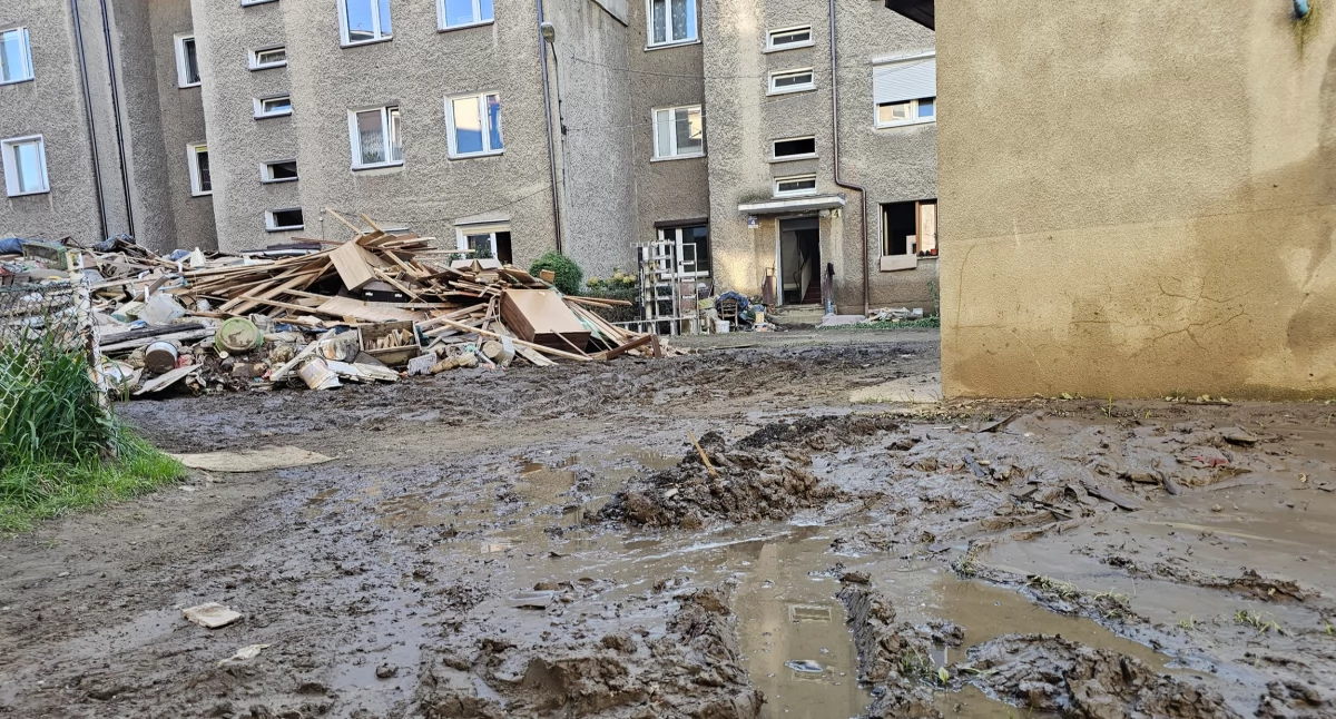 Działania służb, Pomoc powodzianom plaga oszustw uważać - zdjęcie, fotografia