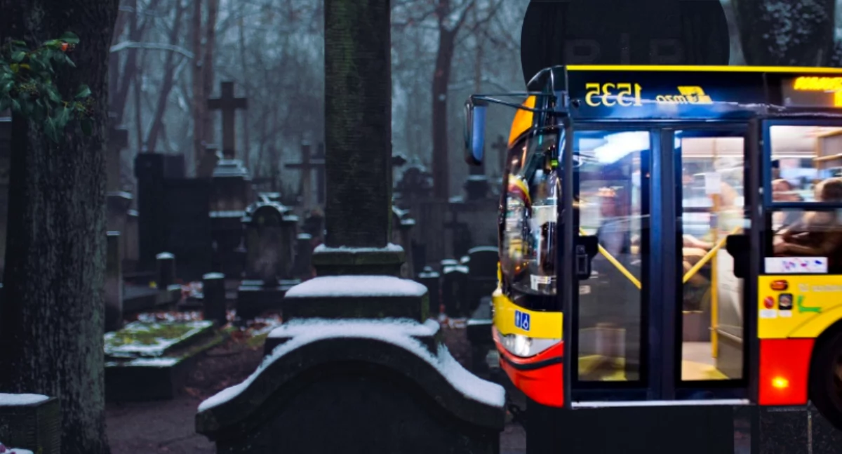 Transport publiczny, Wszystkich Świętych Warszawie Pierwsze zmiany rozkładach - zdjęcie, fotografia