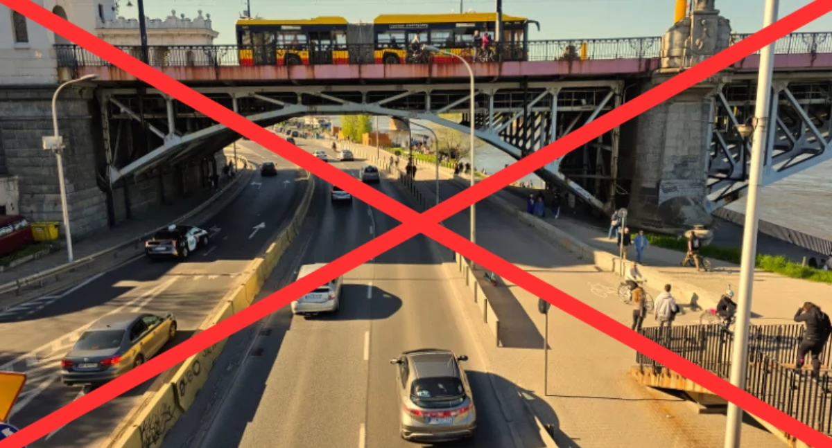 Społeczne sprawy, Wisłostrada zostanie przedłużona chcą - zdjęcie, fotografia