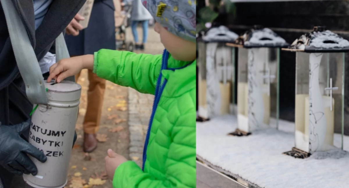 Społeczne sprawy, Kolejna kwesta Starych Powązkach - zdjęcie, fotografia