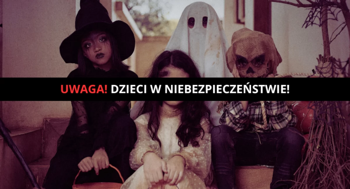 Społeczne sprawy, Halloween dramat Ktoś naprawdę nienawidzi dzieci - zdjęcie, fotografia