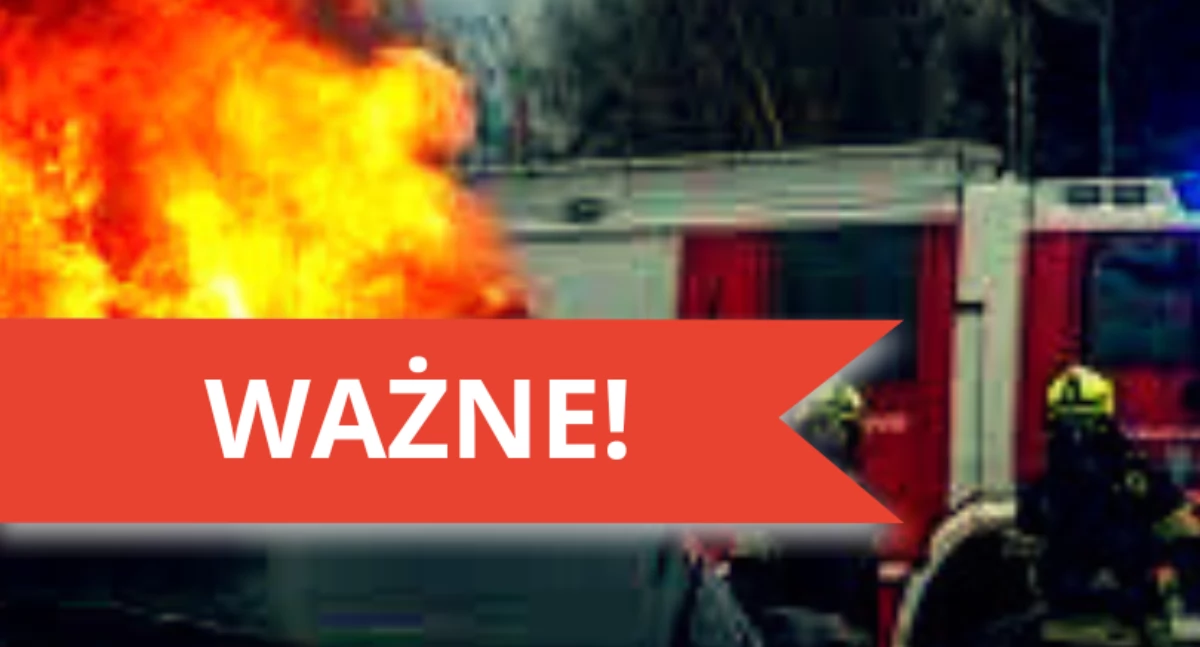 Pożary, Drogie zapaliło Śniadeckich - zdjęcie, fotografia