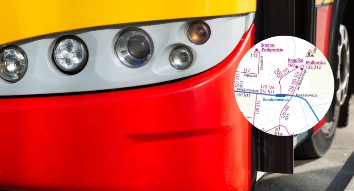 Transport publiczny, piątek start robót Głębockiej! - zdjęcie, fotografia