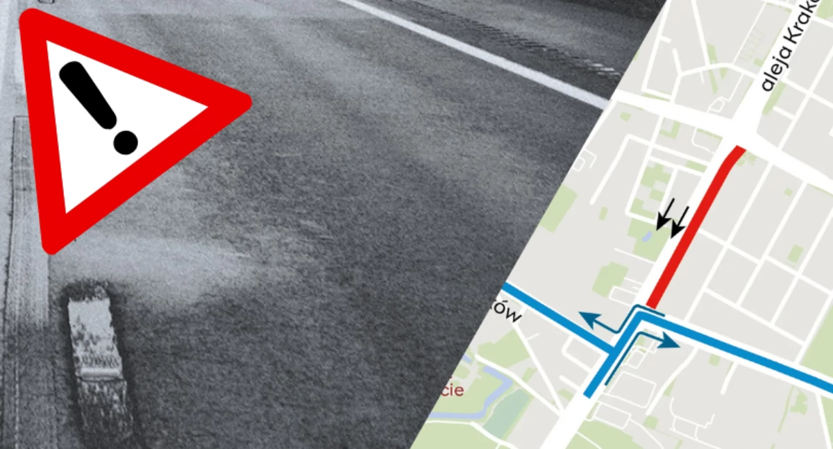 Ulice – place , Wielki remont Krakowskiej! Strzeżcie - zdjęcie, fotografia