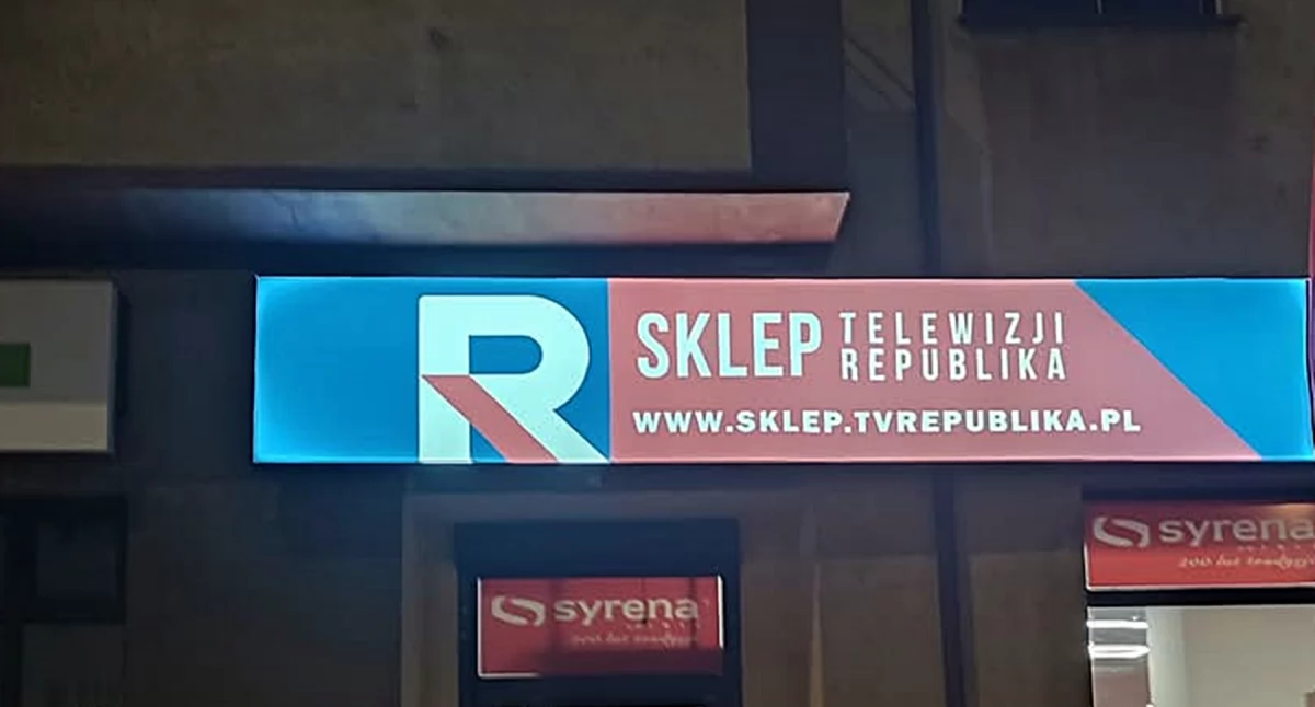 Handel i usługi, Telewizja Republika szuka pieniędzy - zdjęcie, fotografia