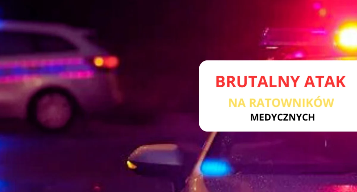 Działania służb, Żółwin brutalny ratowników medycznych! - zdjęcie, fotografia