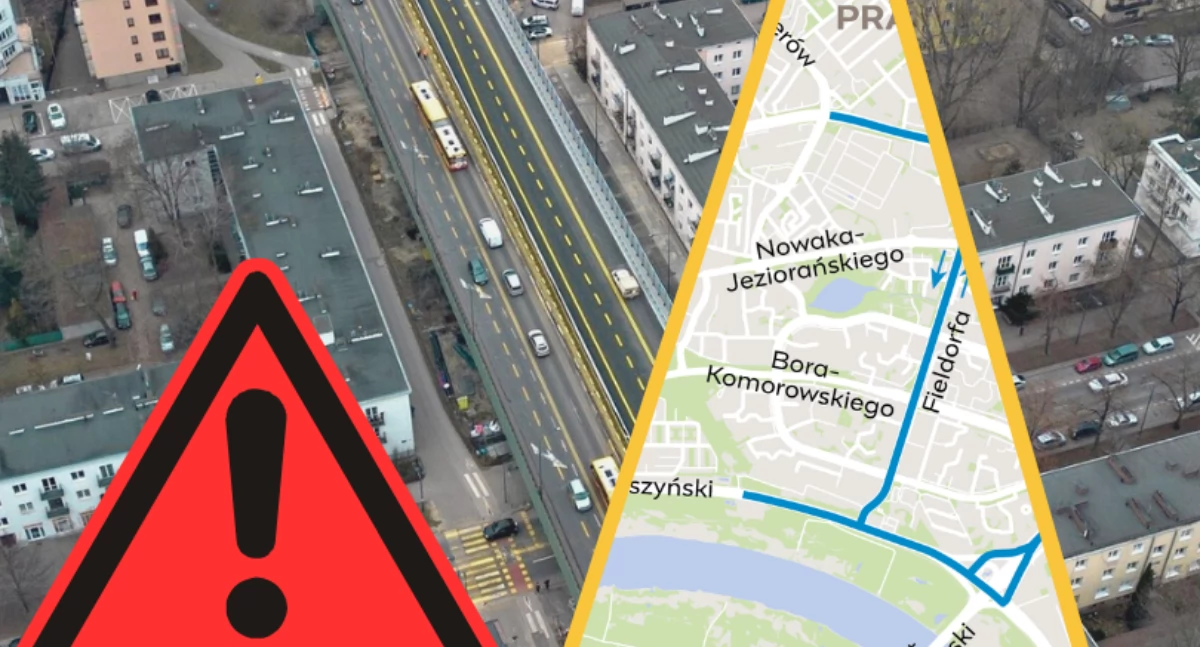 Transport publiczny, Otworzą wiadukt Trasie Łazienkowskiej! Zmiany zapowiedziane - zdjęcie, fotografia