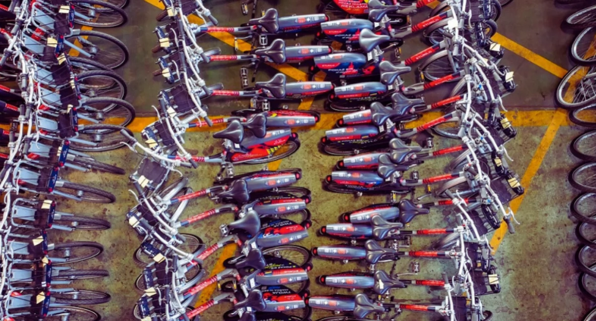 Transport publiczny, sezon rowerów Veturilo Warszawie tuż! - zdjęcie, fotografia