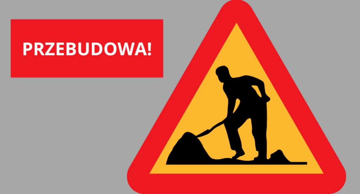 Transport publiczny, Roboty Bankowym drobne zmiany - zdjęcie, fotografia