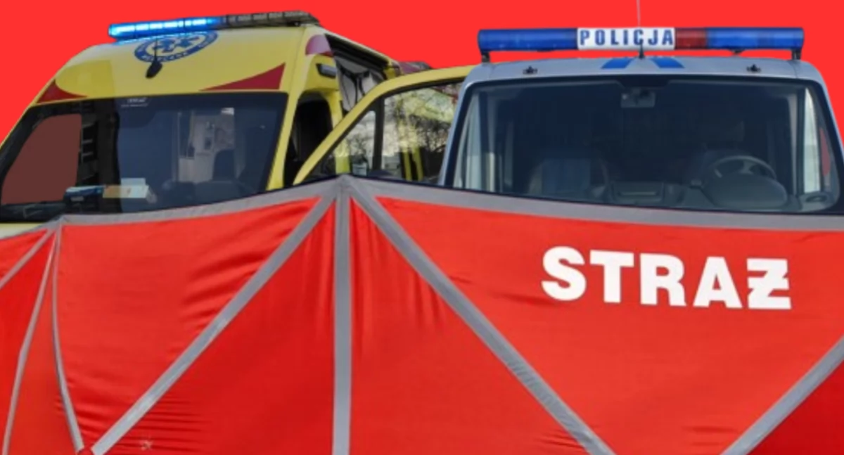 Pożary, Tragiczny pożar Błoniu - zdjęcie, fotografia