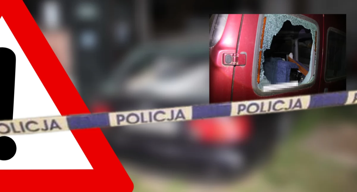 Działania służb, Zaskakujący pościg Józefosławiu Zaczęło zniszczenia mienia (ZDJĘCIA) - zdjęcie, fotografia