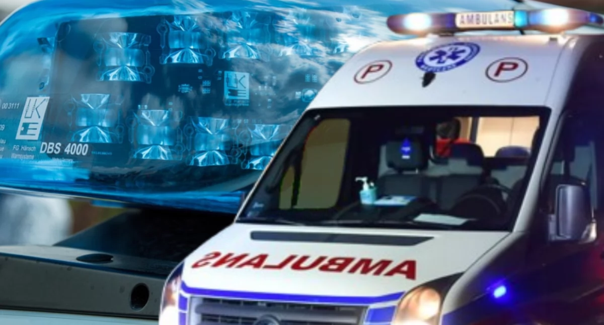 Wypadki, Niespodziewany wypadek Śródmieściu Gwałtownie ruszył - zdjęcie, fotografia