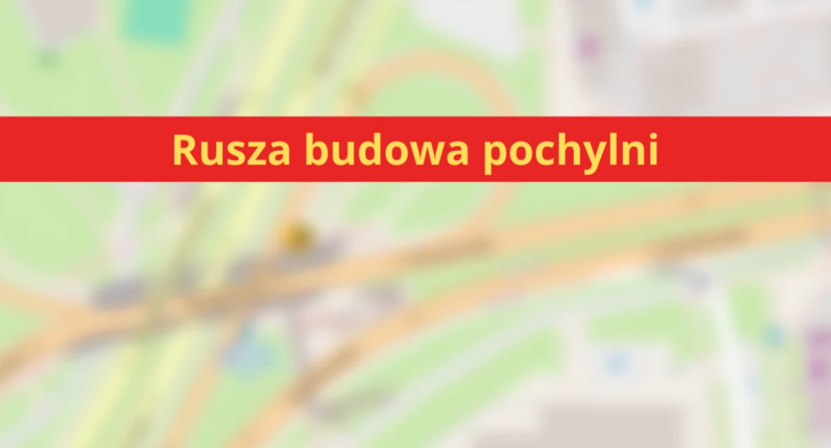 Ulice – place , Rusza budowa pochylni Przyczółku Grochowskim - zdjęcie, fotografia