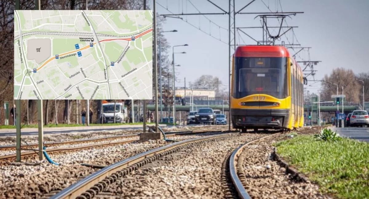 Transport publiczny, Wakacyjny remont torowiska Słomińskiego Zmiany utrudnienia - zdjęcie, fotografia