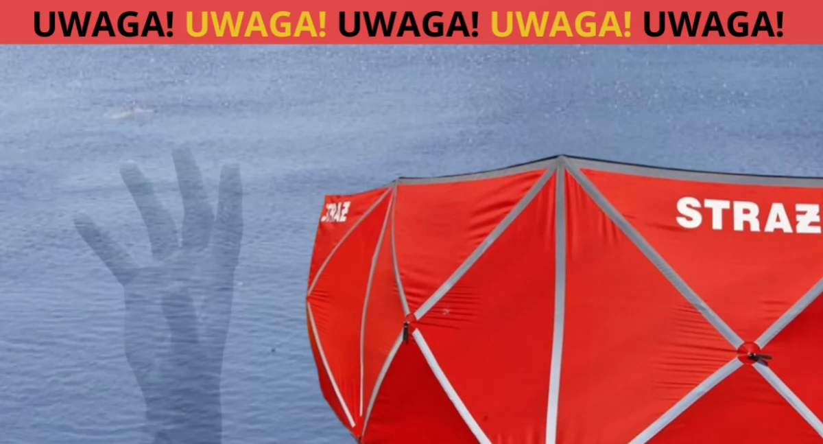 Wypadki, Tragiczny finał zabawy Wisłą Dramat Zakroczymiu - zdjęcie, fotografia