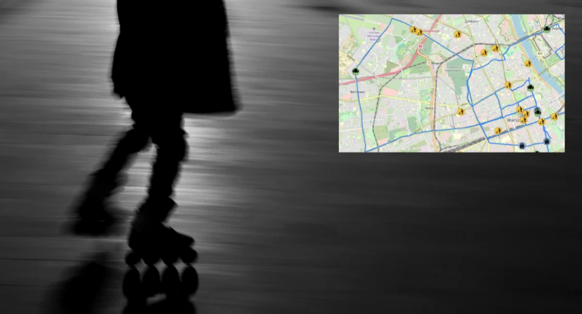 Społeczne sprawy, Nightskating Warszawa powróci dziś wieczorem! - zdjęcie, fotografia