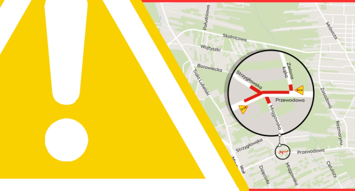 Ulice – place , rondo powstanie Wawrze Czekają zmiany utrudnienia - zdjęcie, fotografia