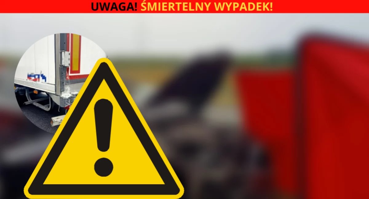 Wypadki, Śmiertelny wypadek trasie - zdjęcie, fotografia