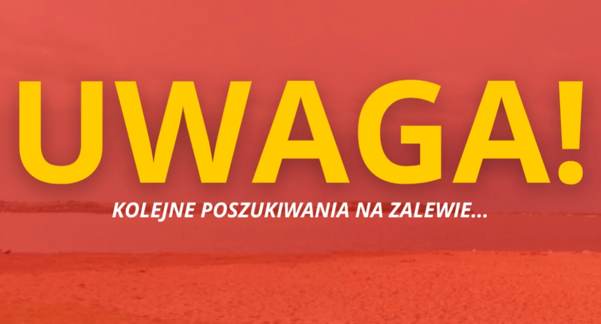 Kolejne poszukiwania na Zalewie Zegrzyńskim. Zaginął mężczyzna